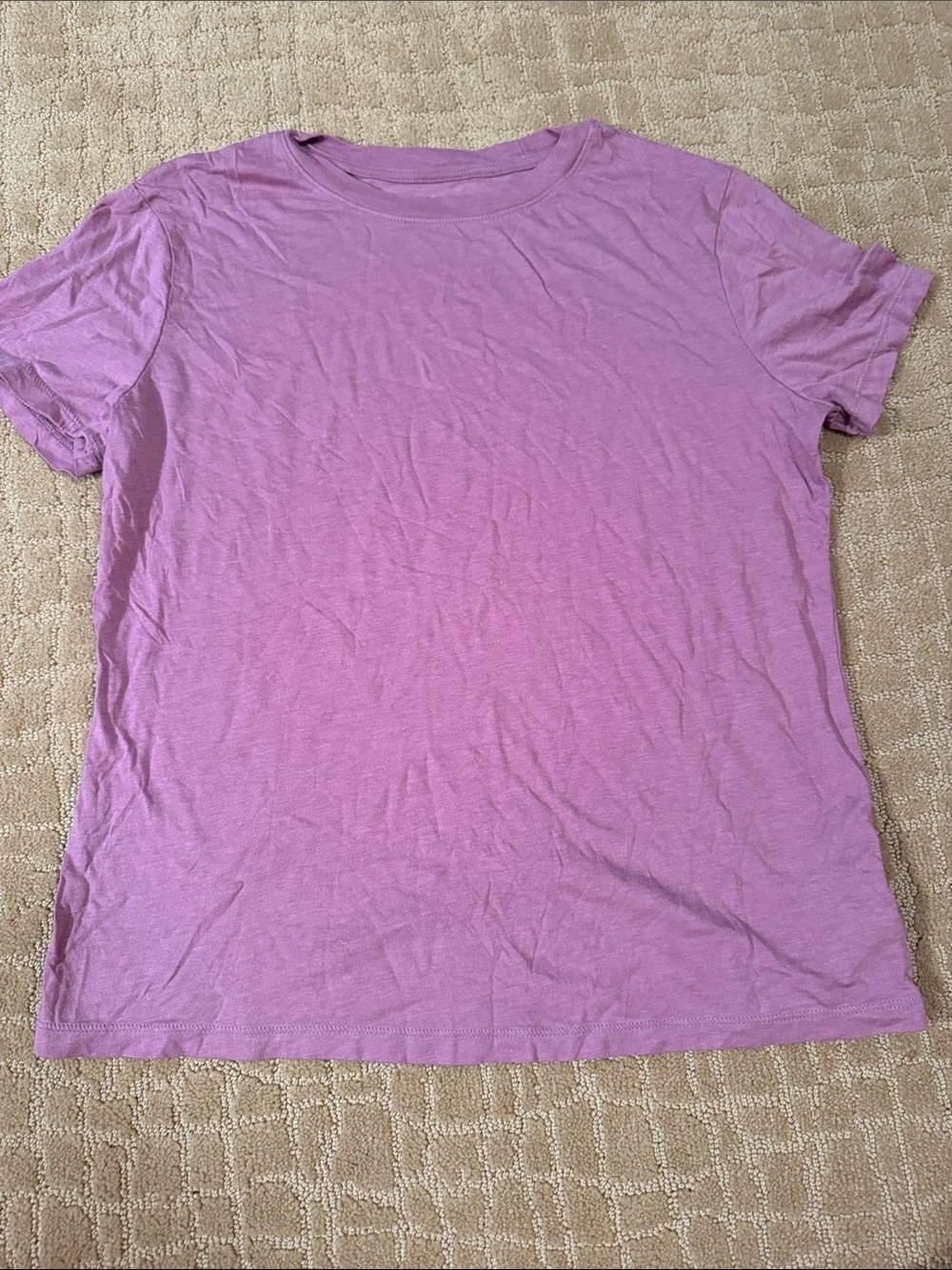 a new day Lavender Short Sleeve Tee